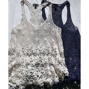 🔥 Fang | Bundle Racerback Crochet Tanks